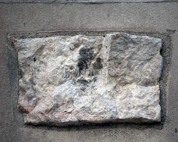 Brick from cabin of John Brown