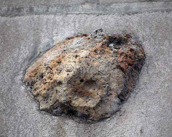 Rock taken from Andersonville prison