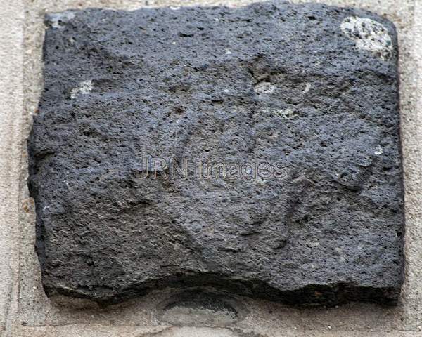 Stone segment removed from Ludendorff Bridge at Remagen