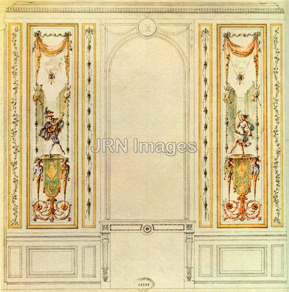 Wall Design for Inner Chamber of Marie Antoinette