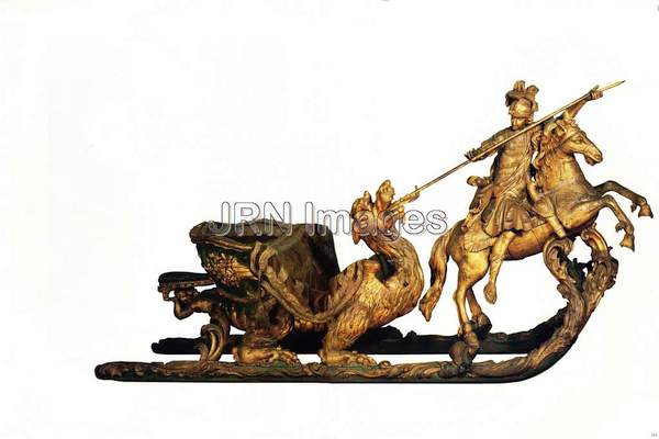 Statuette of Carnival Sleigh