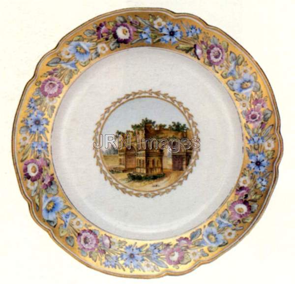 Dinner Plate for Russian Empress Catherine Ii