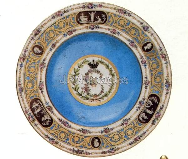 Plate Russian Empress Catherine Ii