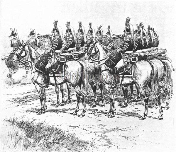 Trumpeters of the 1st Cuirassiers Regiment