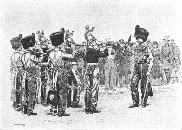 Retreat, Trumpeters of Dragoons and Hussars