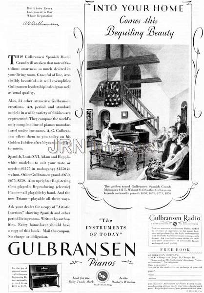 Gulbransen Pianos