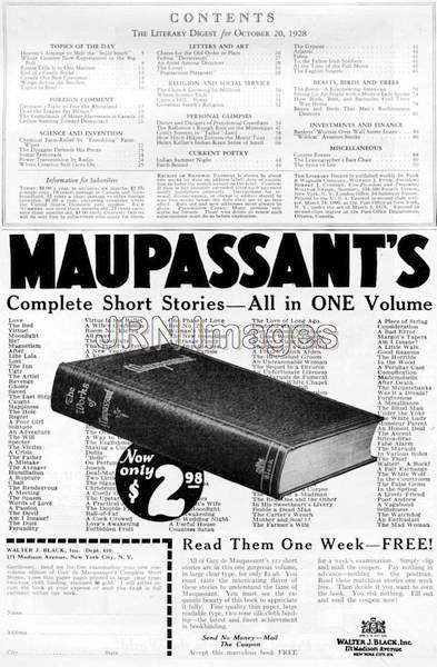 Maupassant's short stories