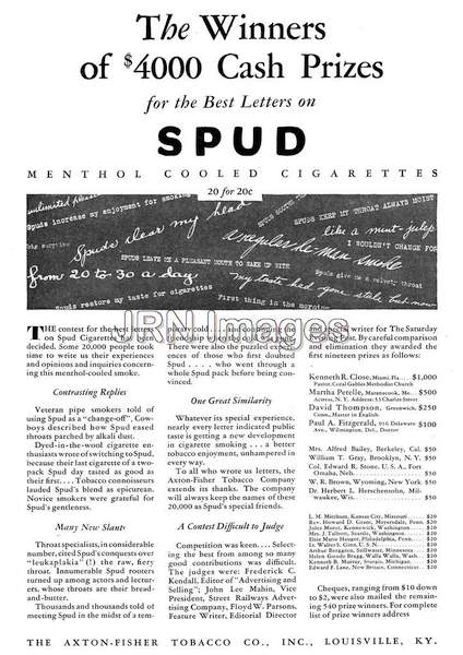 Spud Cigarettes