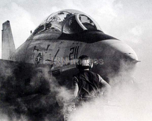 F-14 Tomcat on USS Independence (CV-62)