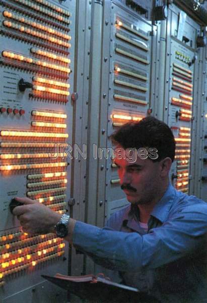 U.S. Navy Ship Control Room