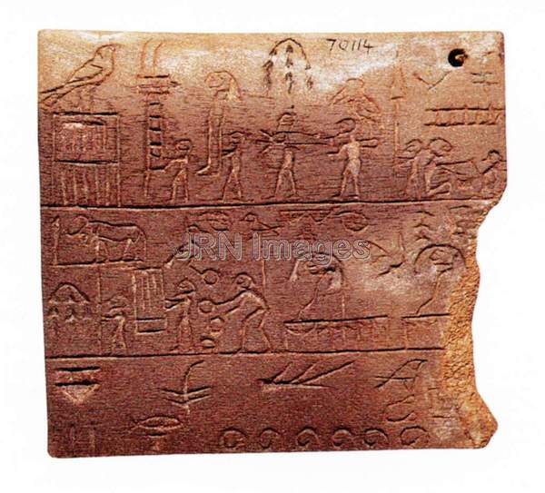 Ivory hieroglyphic tablet