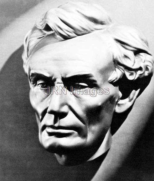 Model of Lincoln's head