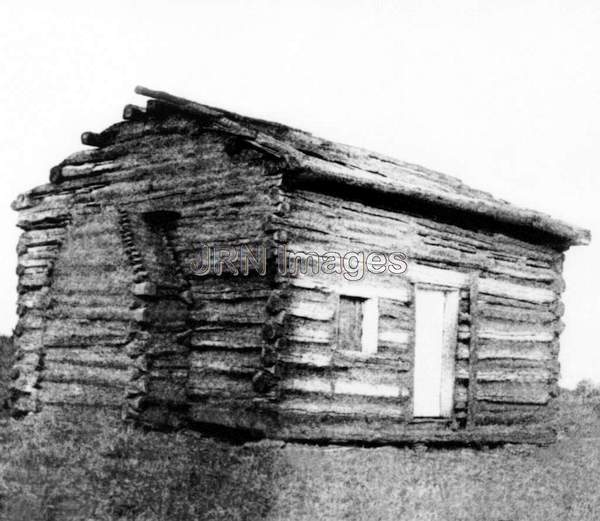 Replica of Log Cabin in Which Abraham Lincoln Was Born