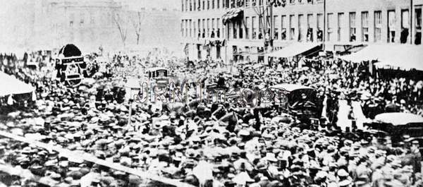 Funeral Procession for Abraham Lincoln in Buffalo, New York