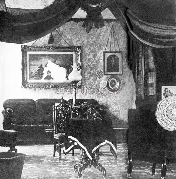 Back Parlor of the Springfield, Illinois, Home of Abraham Lincoln